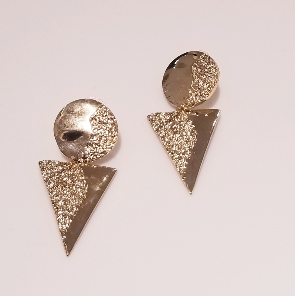 Golden Statement Earrings